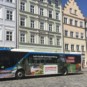 Linien Bus vor der Haltestelle Altstadt in Landshut