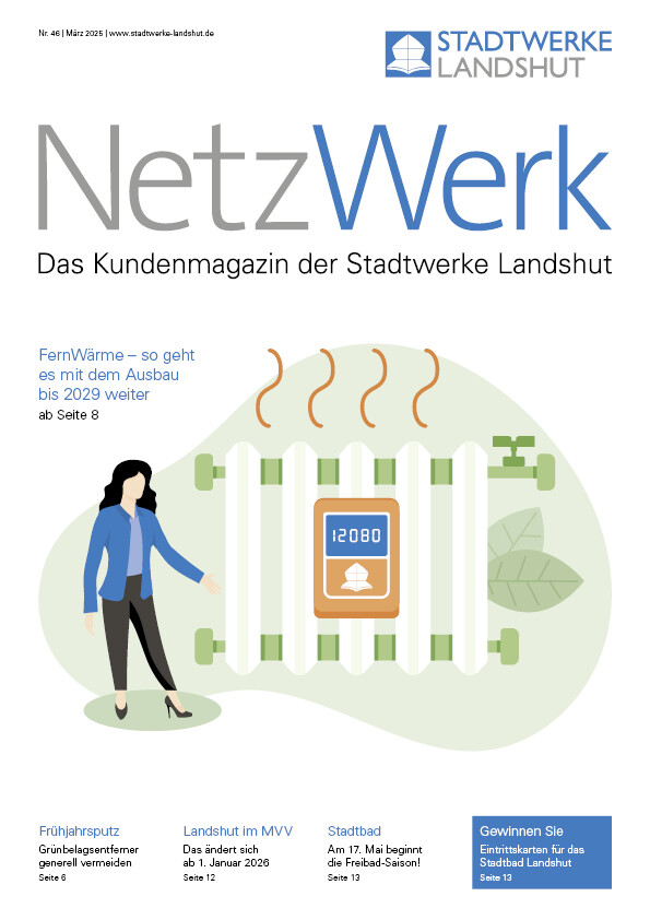 Titelbild des Kundenmagazins Ausgabe März 2025